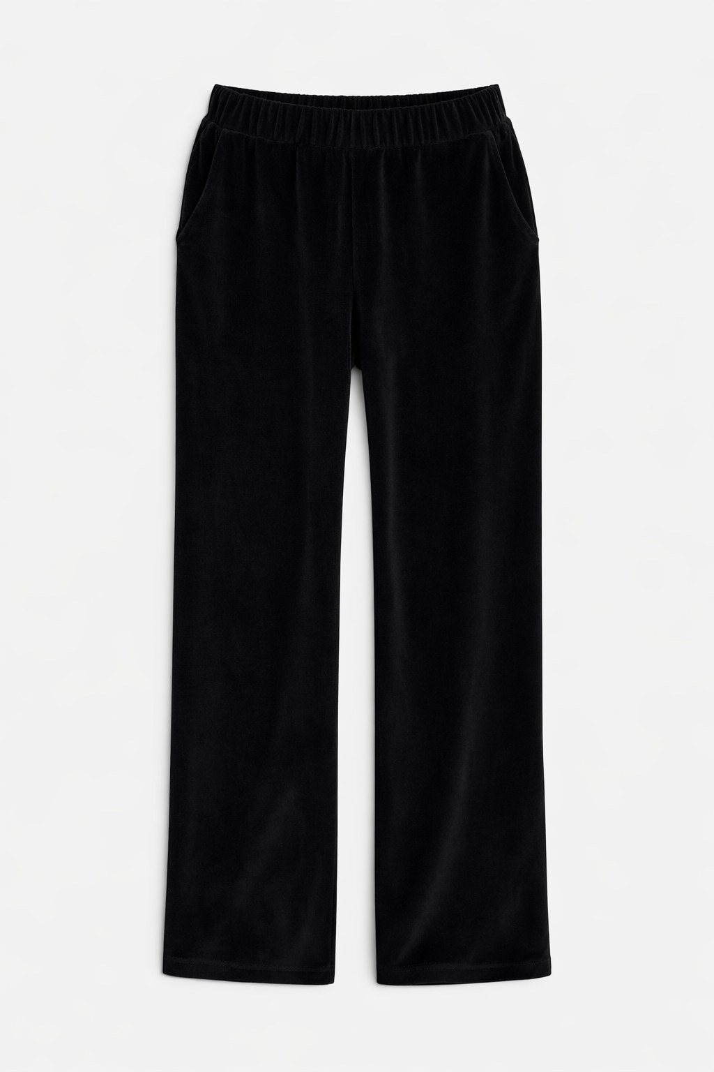 Mari Velour Pant Black