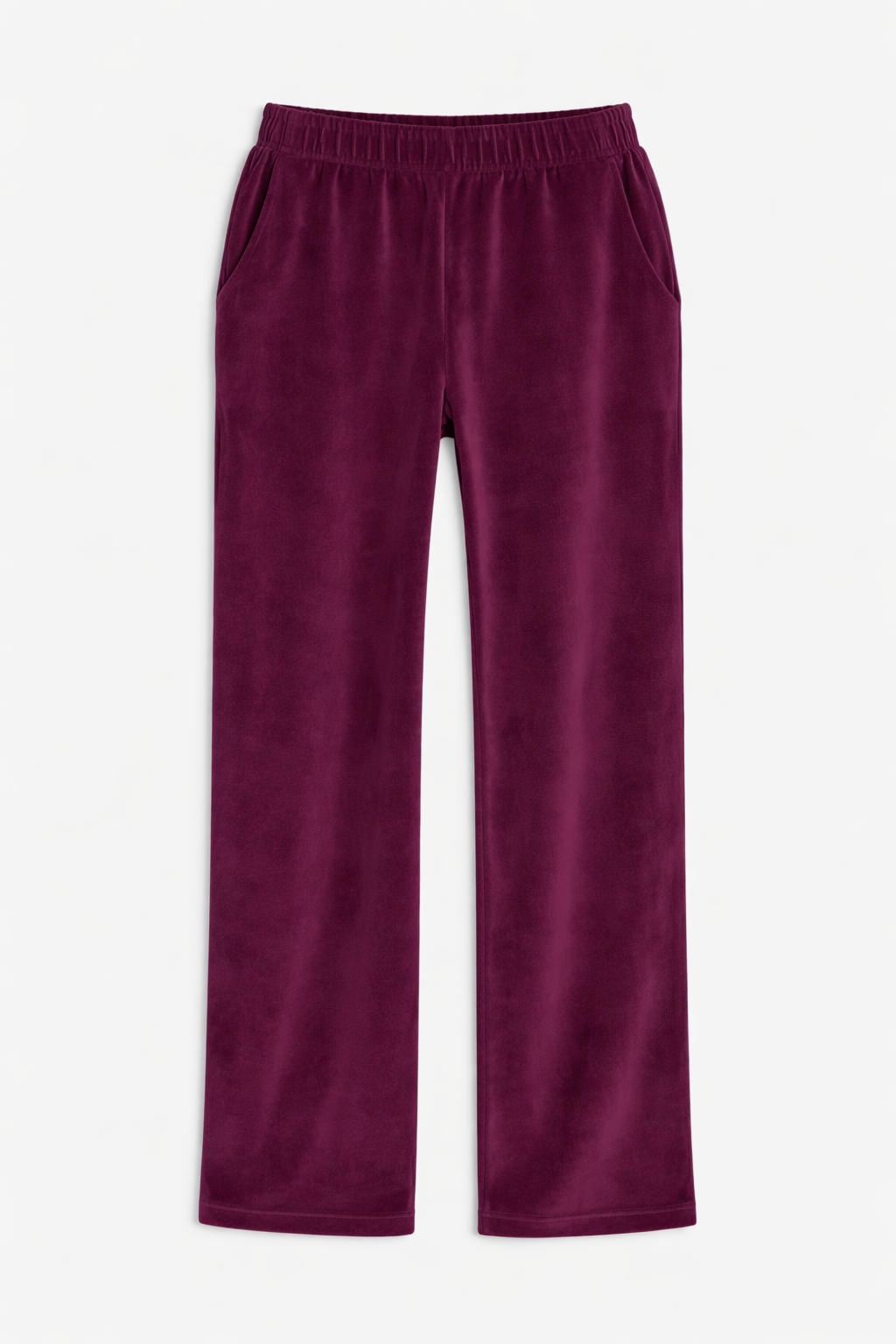 Mari Velour Pant Plum