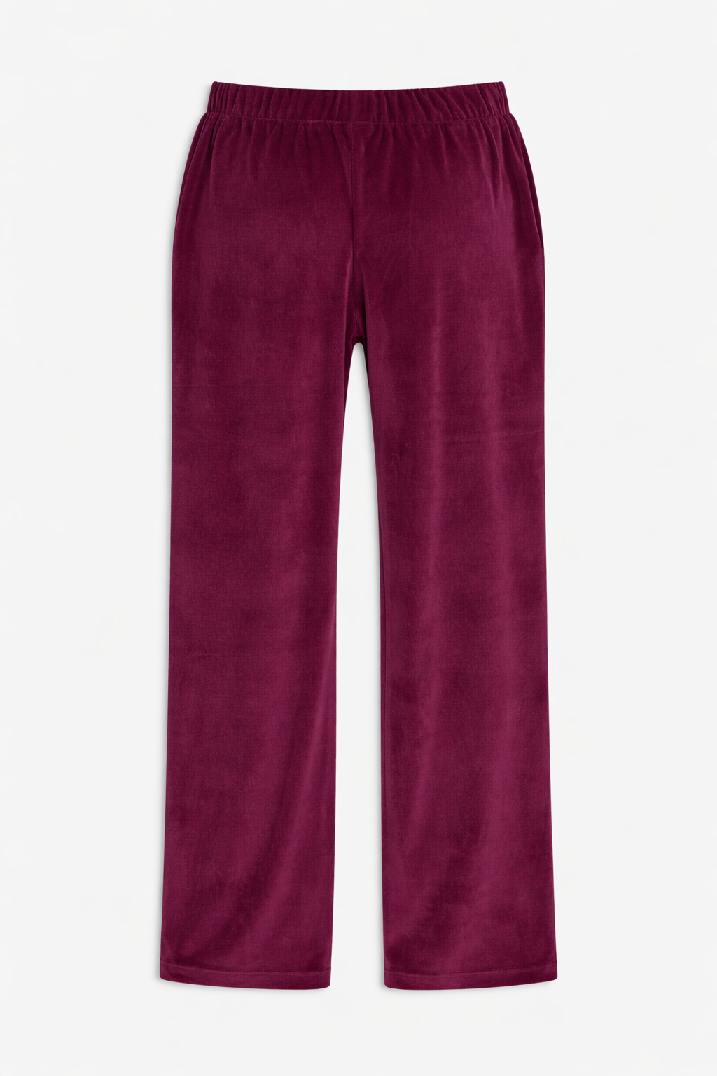 Mari Velour Pant Plum
