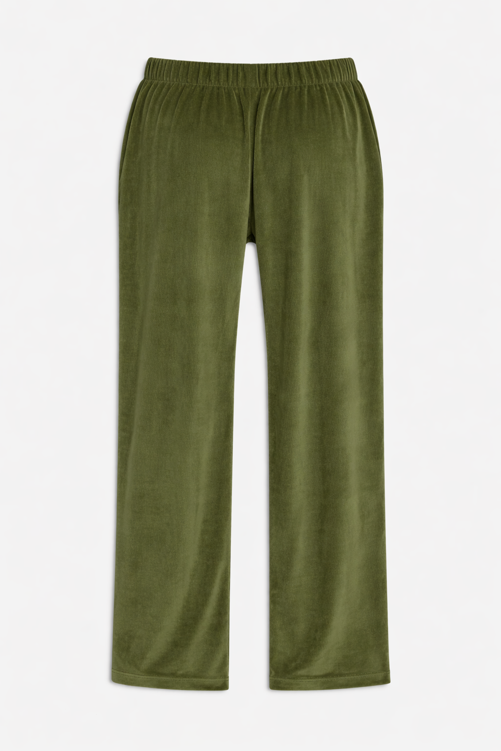 Mari Velour Pant Army Green