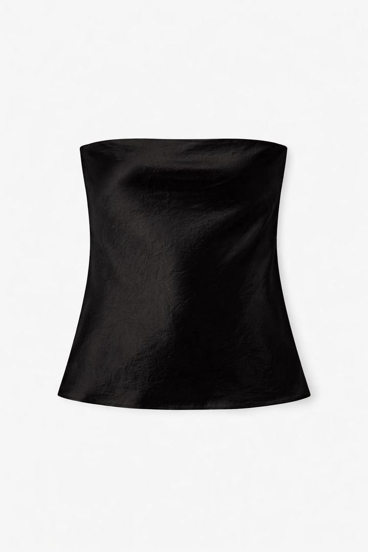 Palma Strapless Top Black