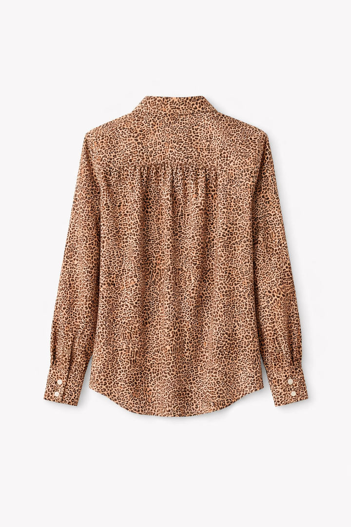Rafella Silk Cotton Top Leo