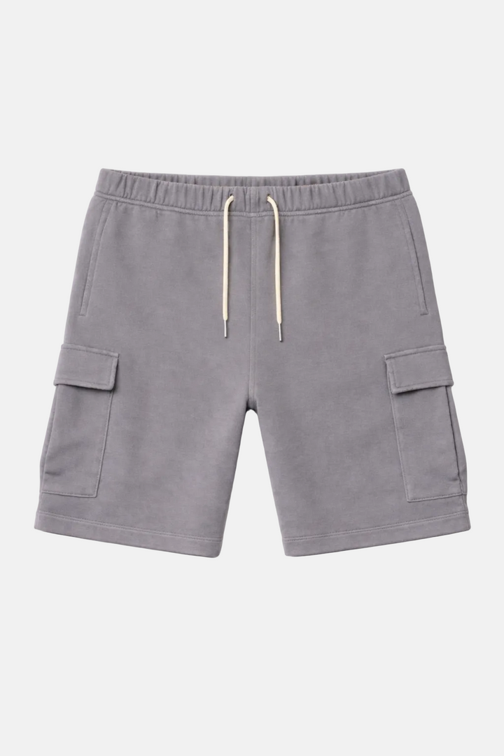 Vandam Cargo Short Pale Grey