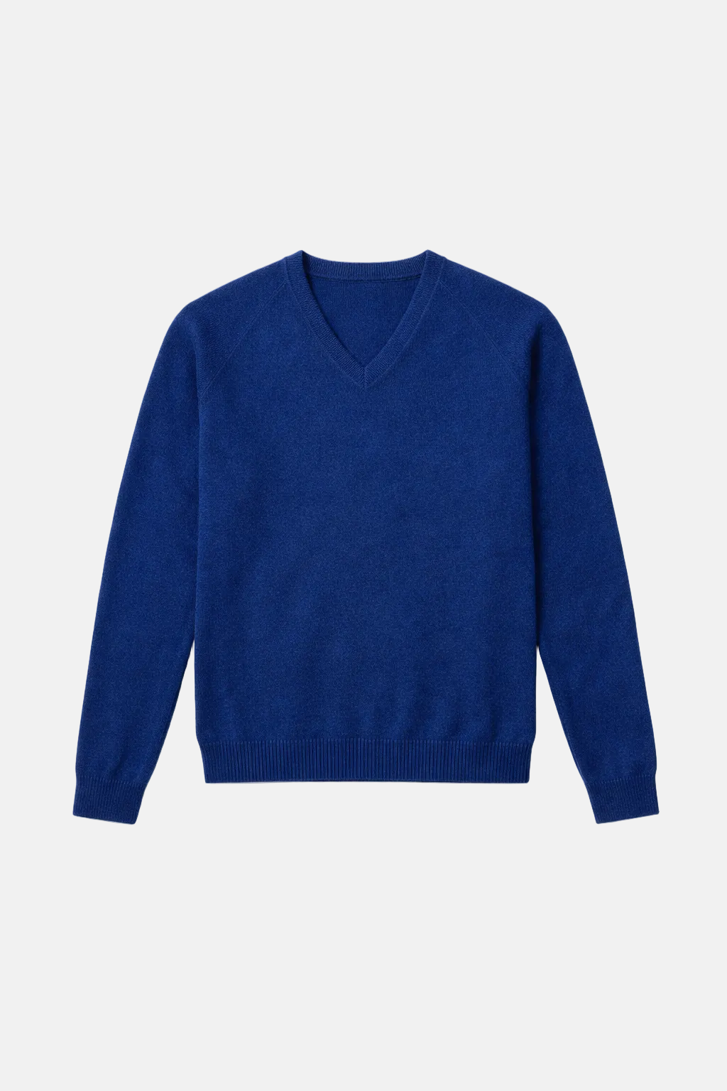 Ford Cashmere V Neck Midnight Blue