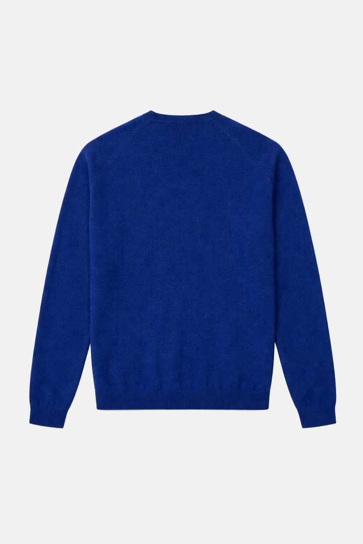 Ford Cashmere V Neck Midnight Blue