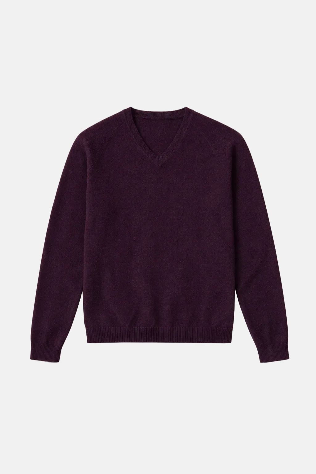 Ford Cashmere V Neck Merlot