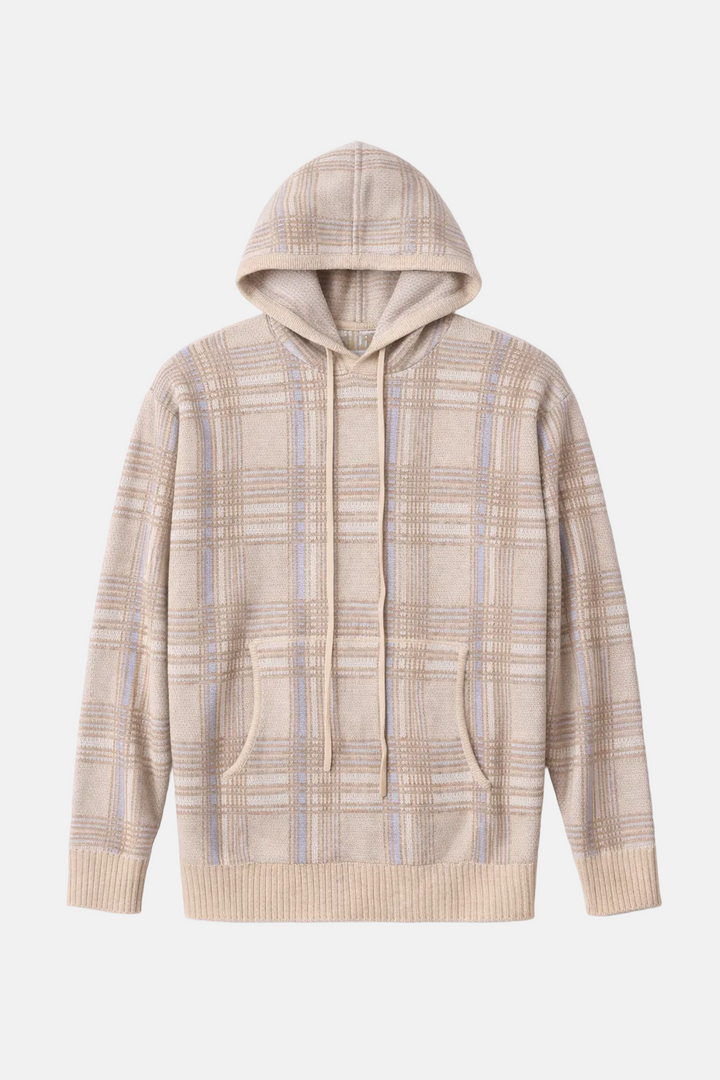 Cashmere Hood Multi Plaid