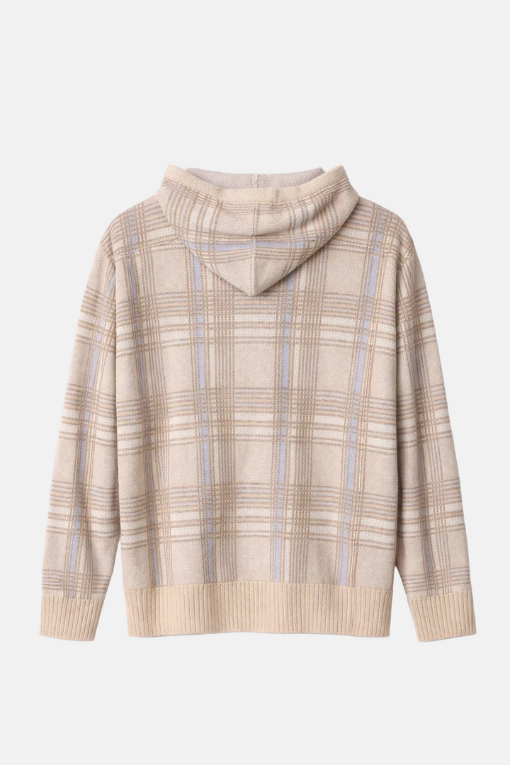 Cashmere Hood Multi Plaid