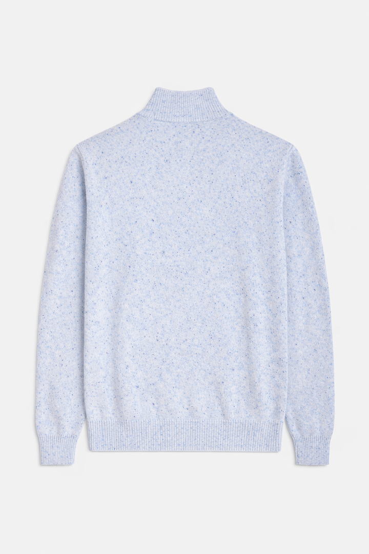 Gio Cashmere Full Zip Blue Mint