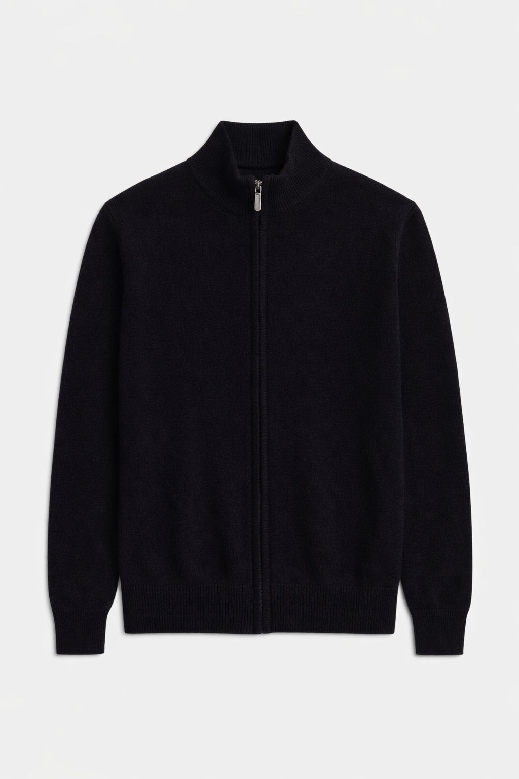 Gio Cashmere Full Zip Black
