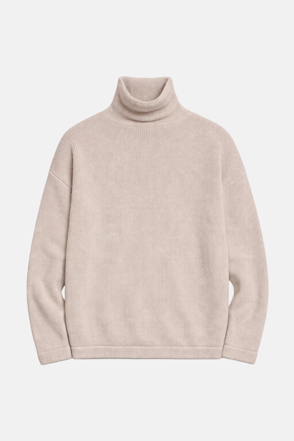 Brad Cashmere Turtleneck Oatmeal Heather
