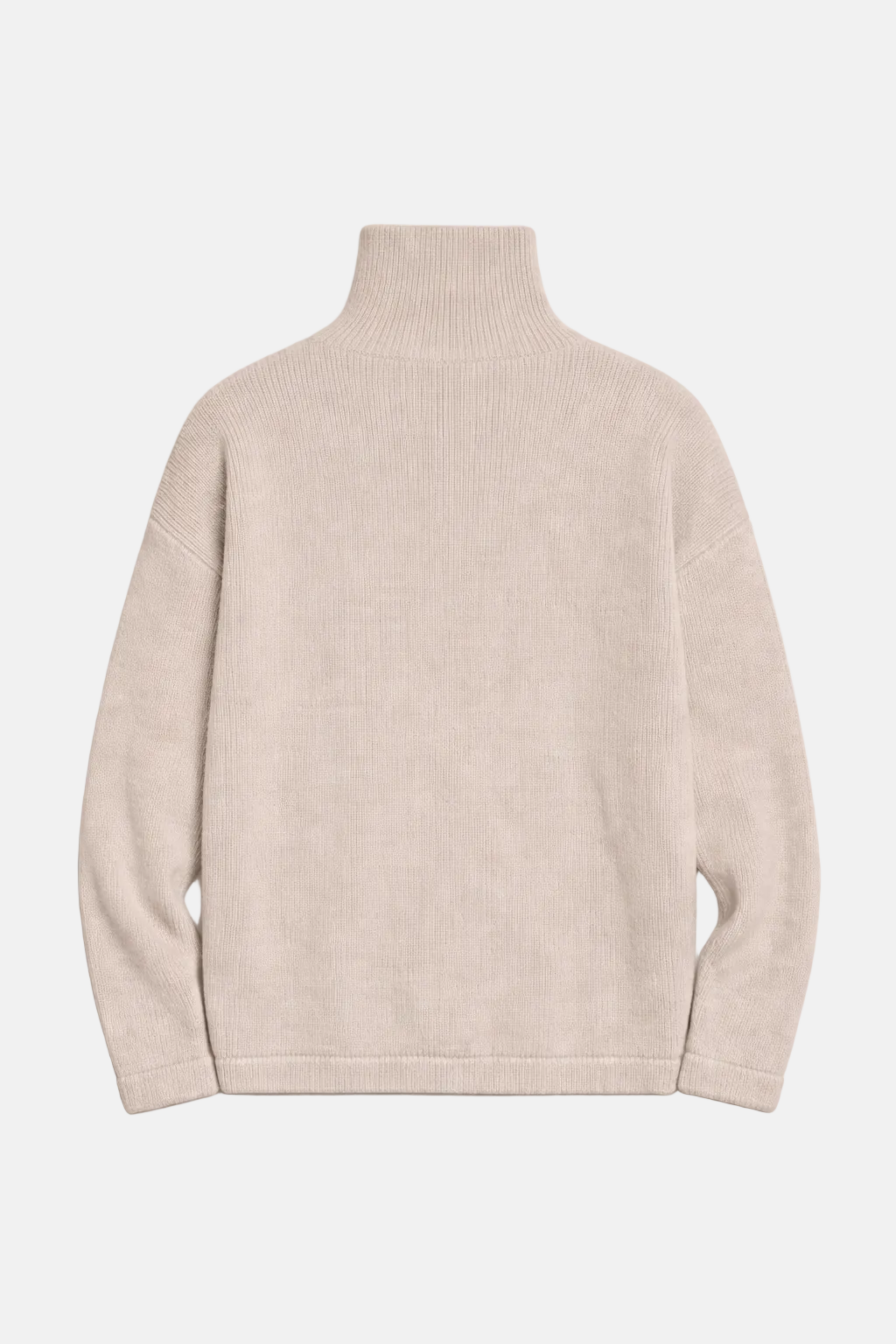 Brad Cashmere Turtleneck Oatmeal Heather