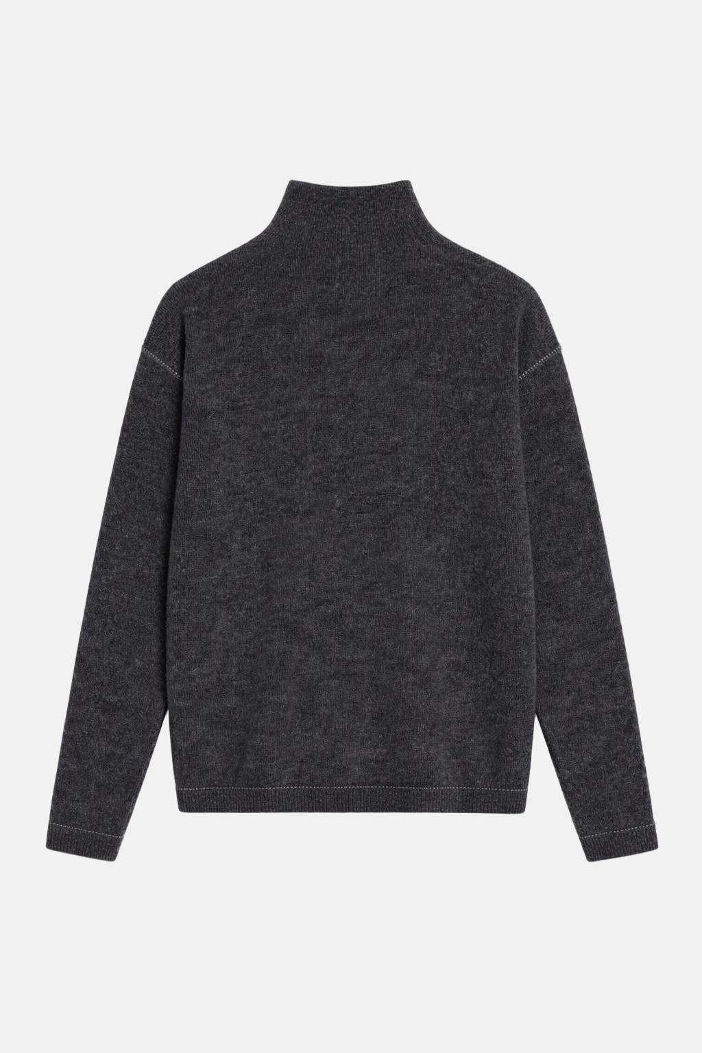 Brad Cashmere Turtleneck Charcoal