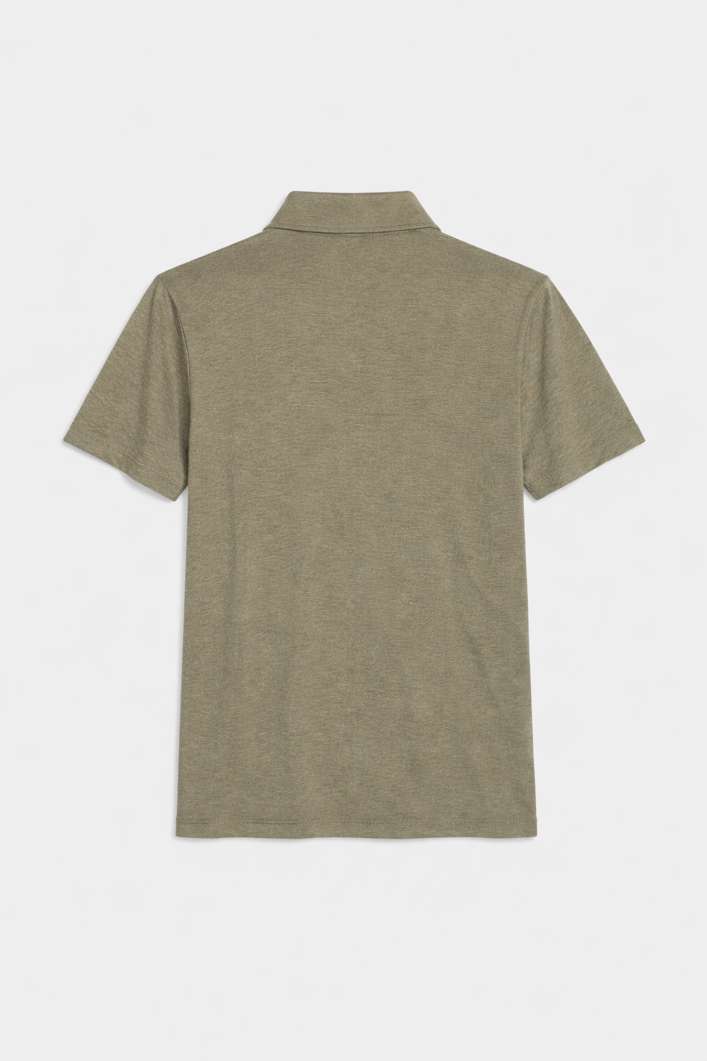 Short Sleeve Slub Buttondown Olive