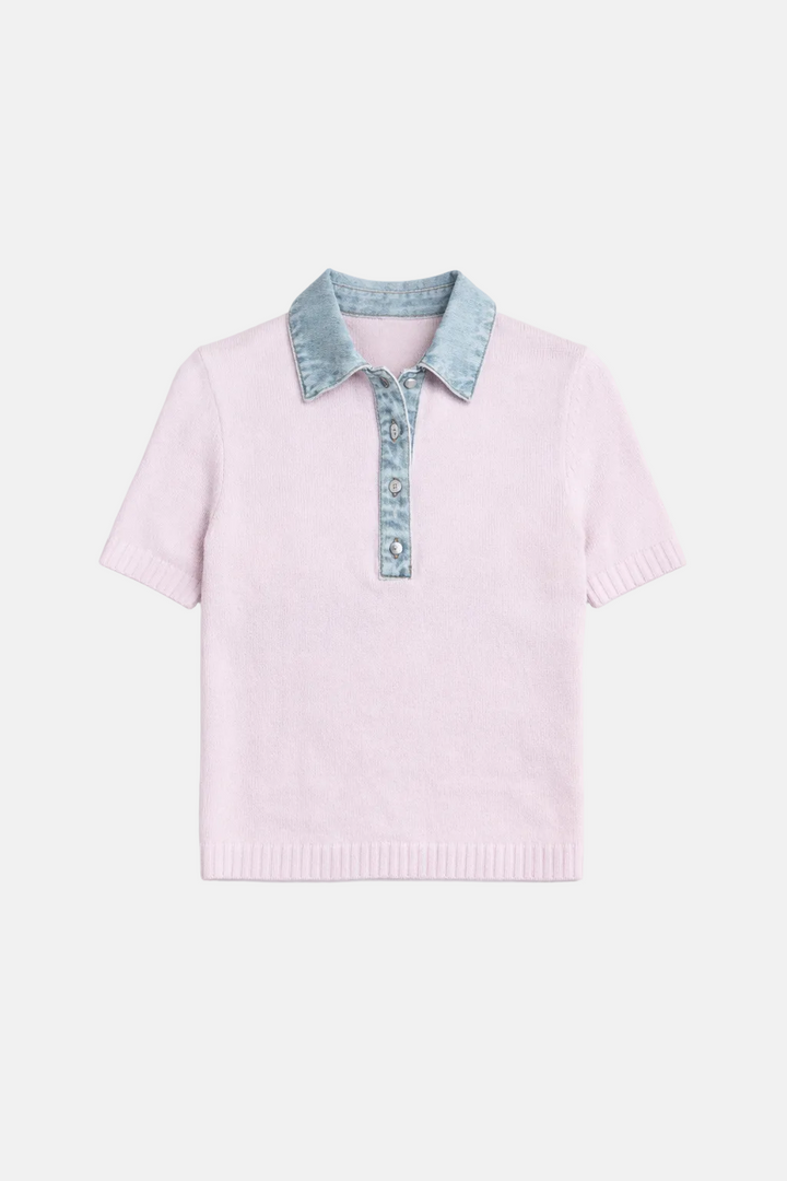 Erika Knit Top Petal Pink