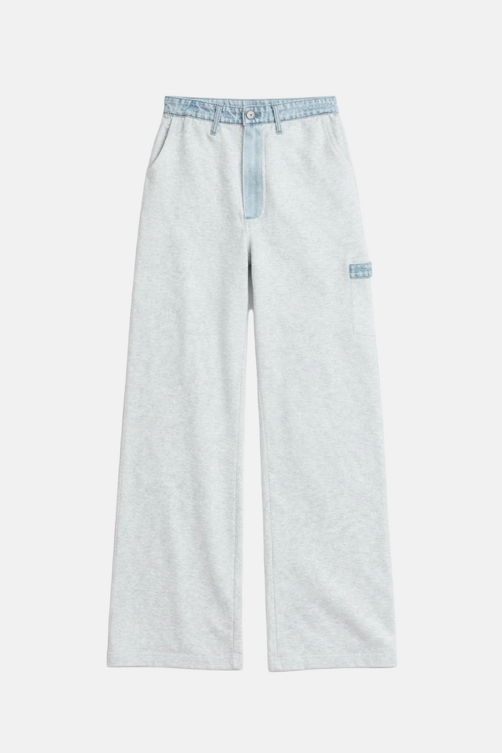 Travis Pant Light Grey/Coastline