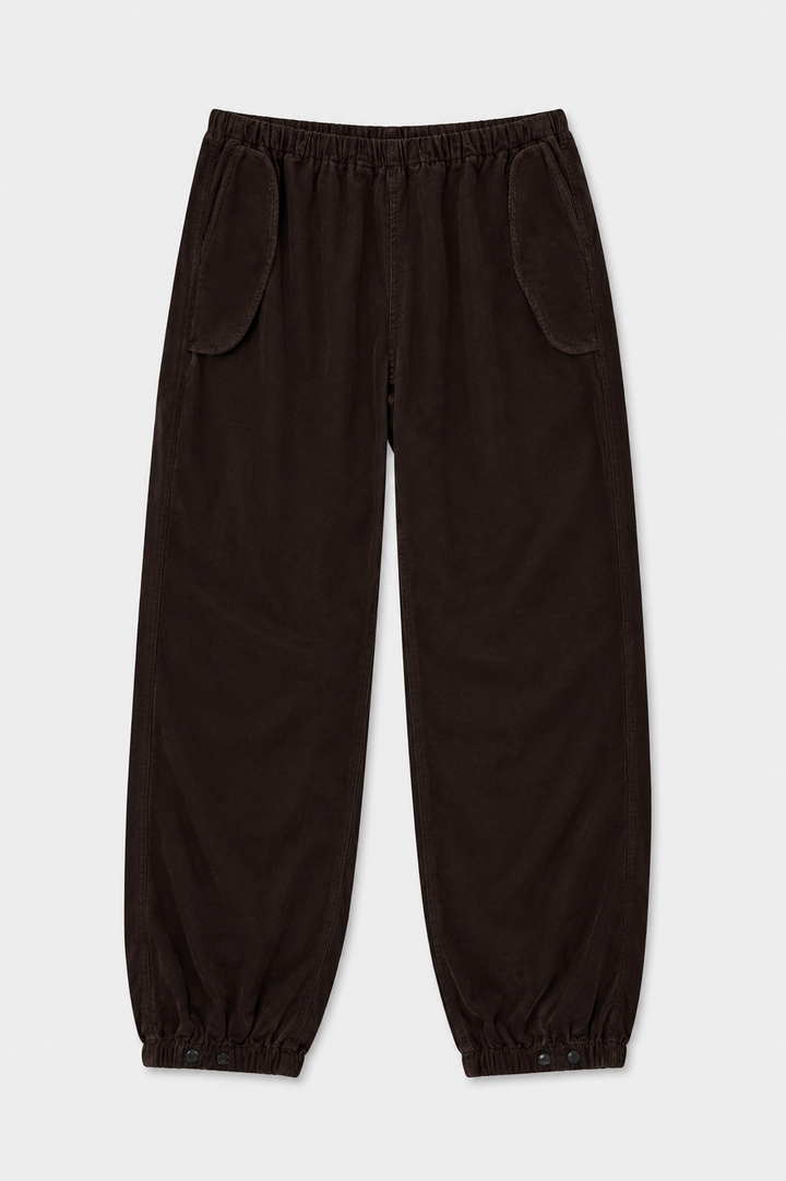 Justine Corduroy Pant Dark Brown