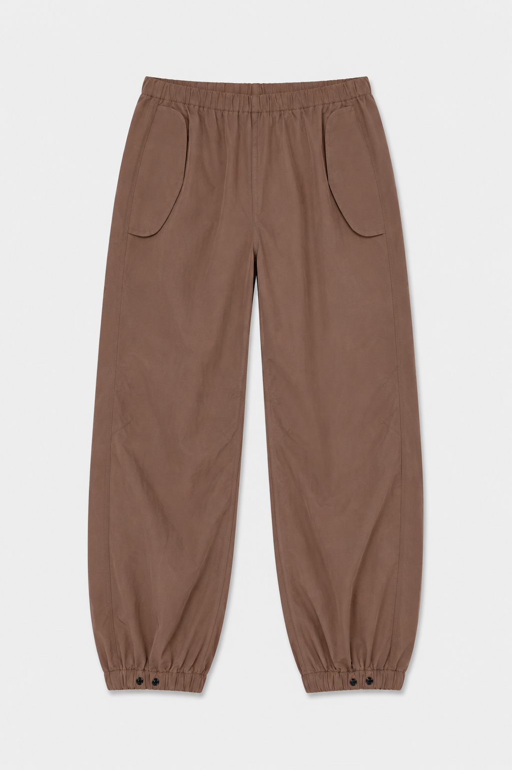 Justine Cotton Parachute Pant Brown