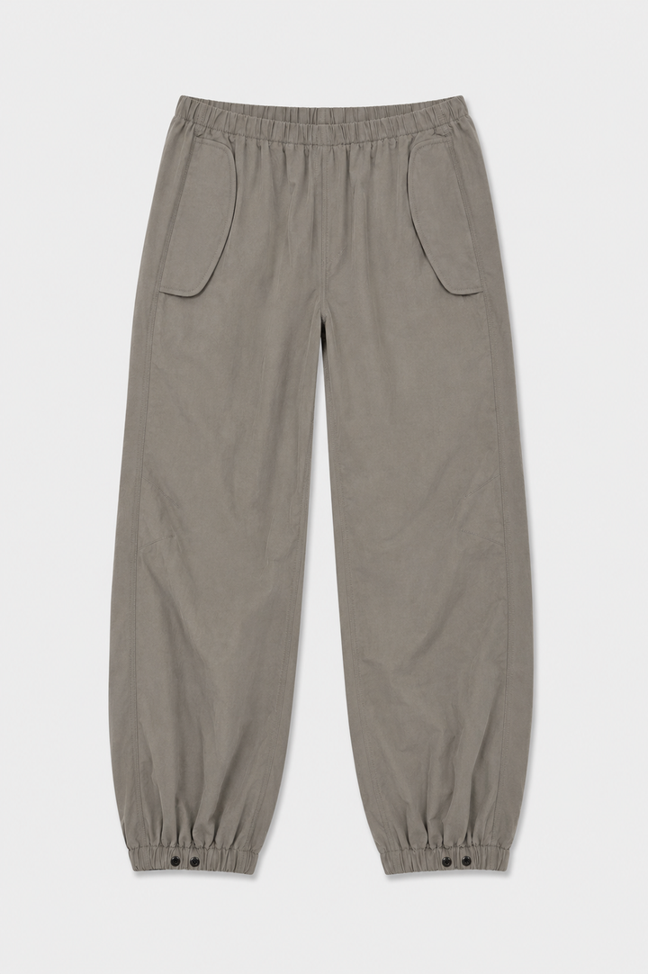 Justine Cotton Parachute Pant Olive