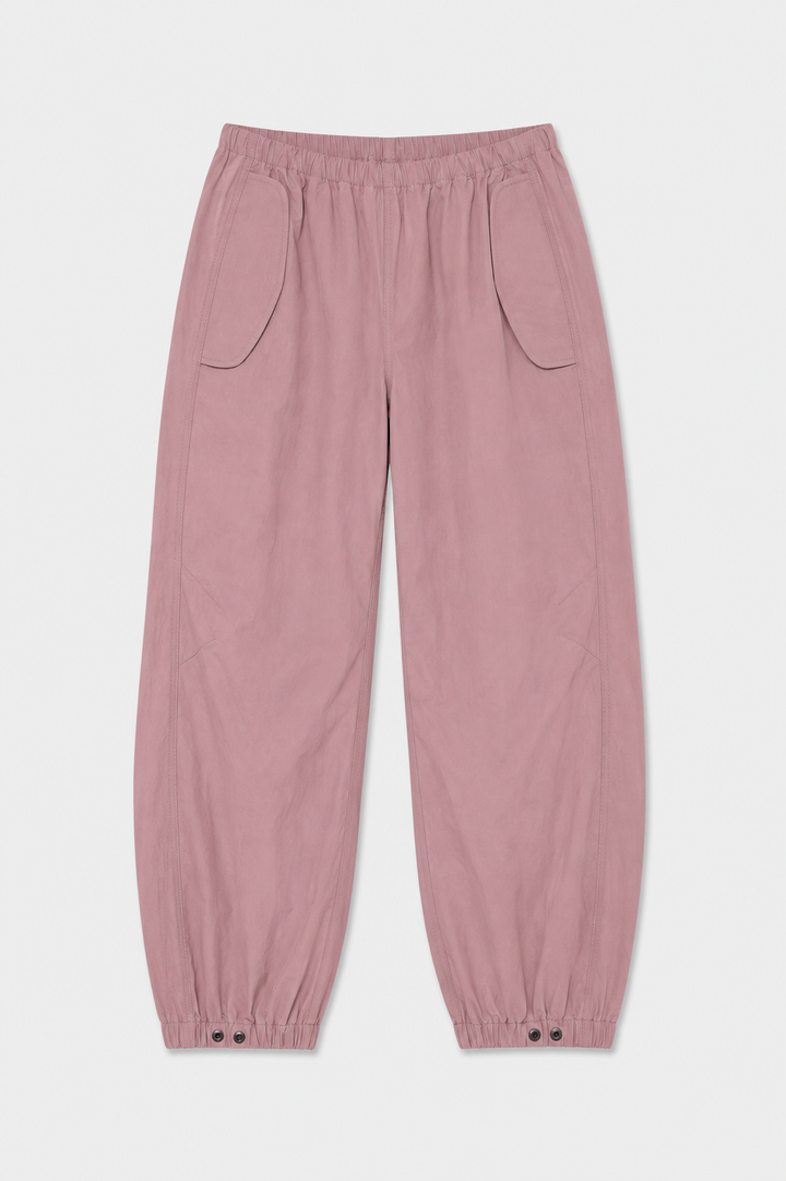 Justine Cotton Parachute Pant Mauve