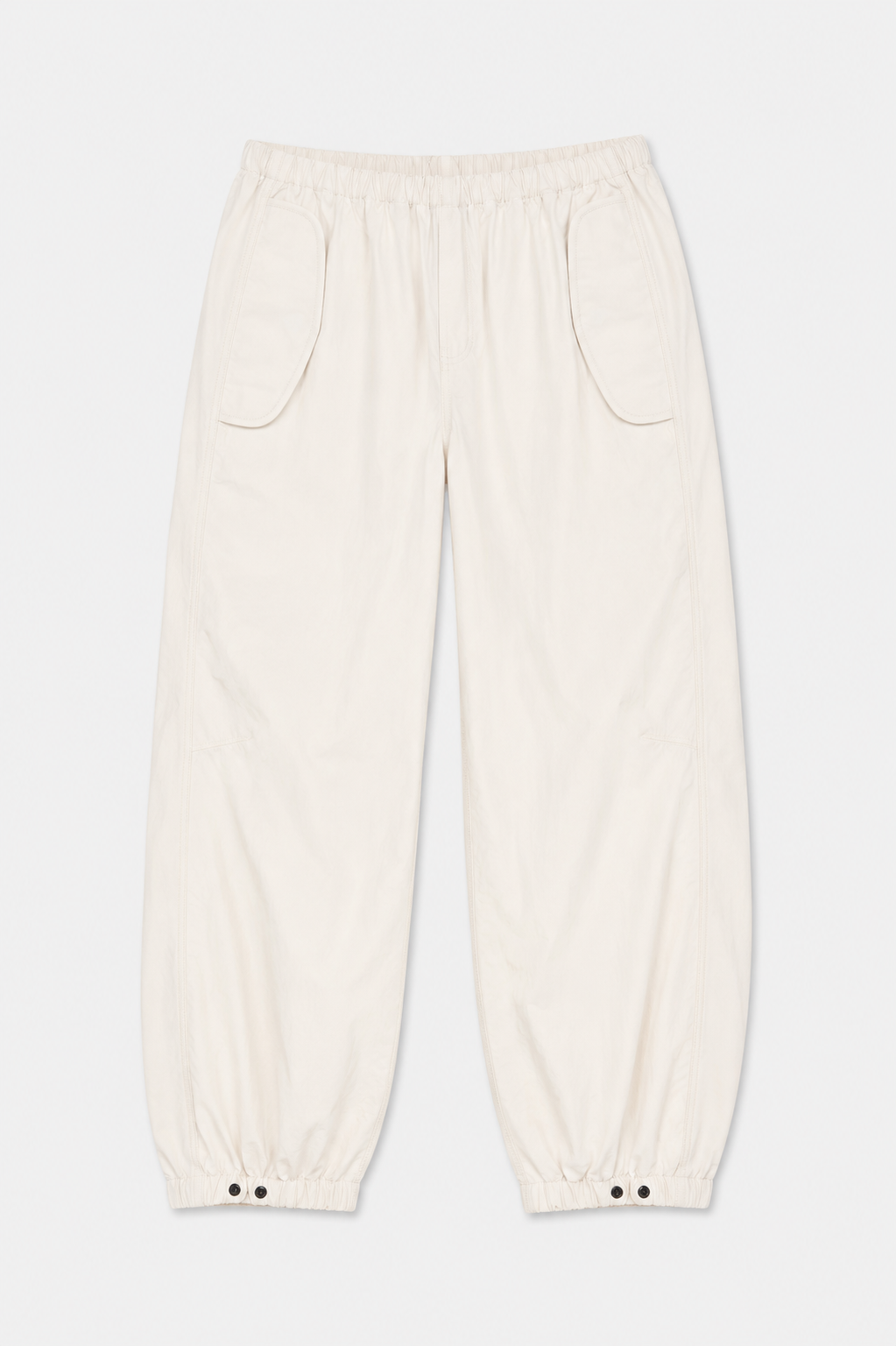 Justine Cotton Parachute Pant Ivory