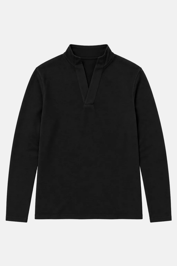 Mason Pop Collar Black