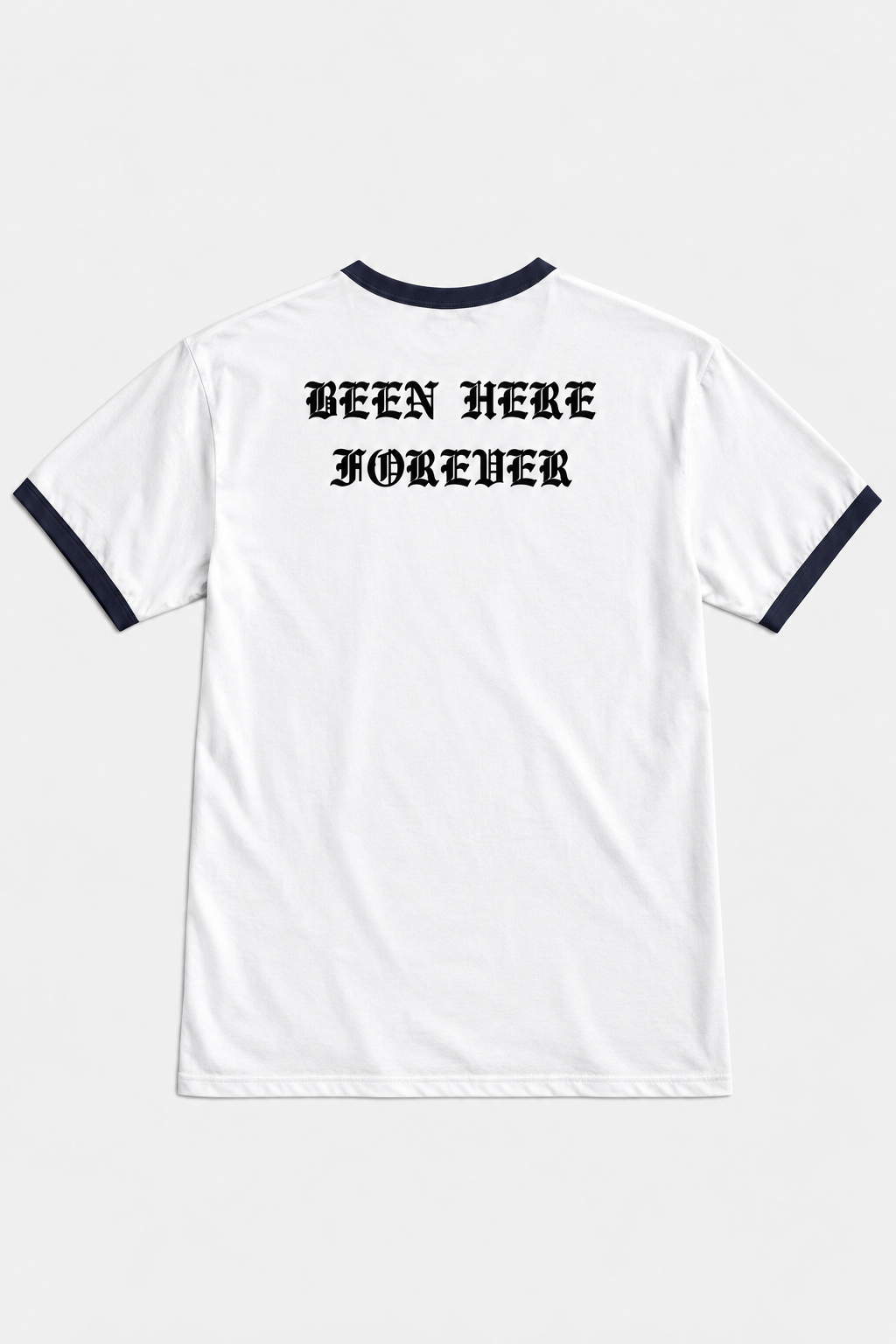 Hamptons Been Here Forever Ringer Tee White/Navy