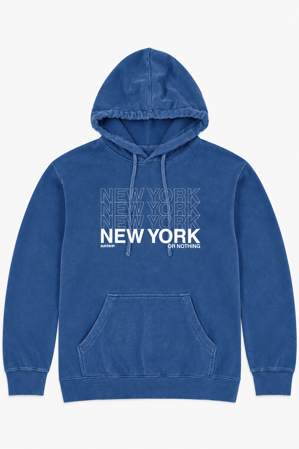 Men's NEW YORK or NOTHING Hoodie Royal