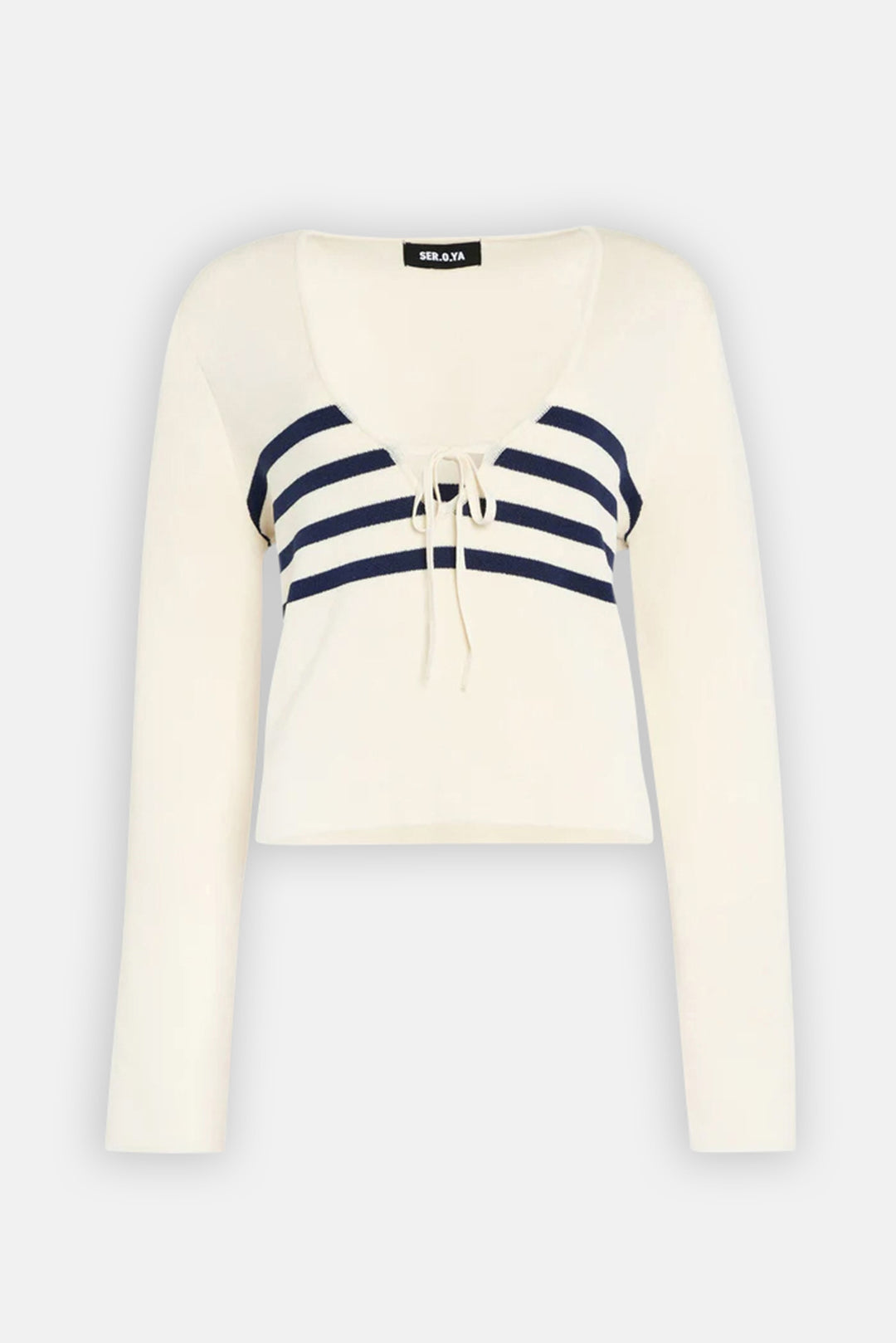 Chrys Sweater Eggshell/Navy