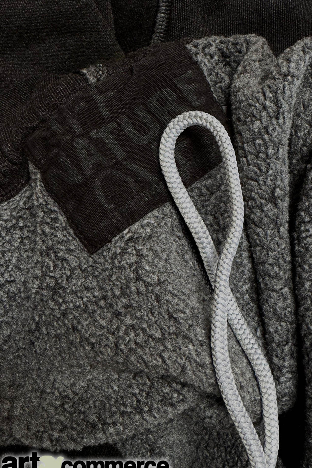 Circa'99 OG LETSGO Oldschool Polyblend Fluff Sweat - Blackspace