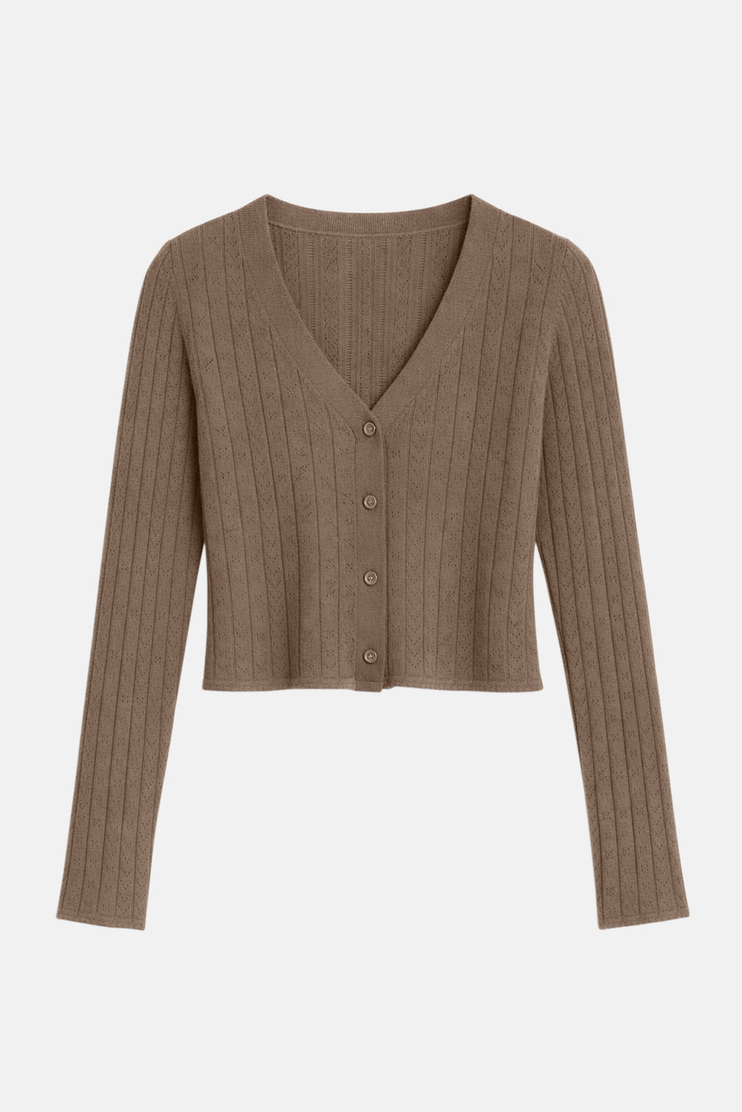 Claire Pointelle Cardigan Moss