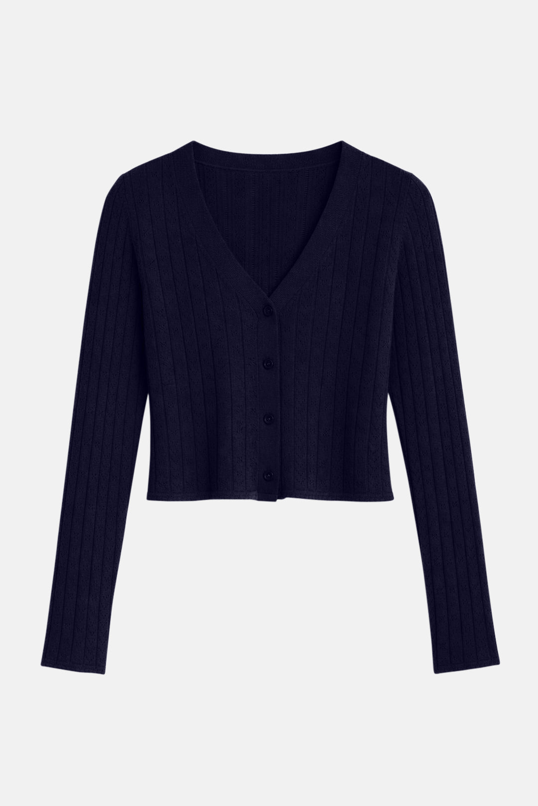 Claire Pointelle Cardigan Navy