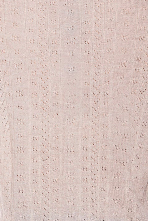 Claire Pointelle Cardigan Oatmeal