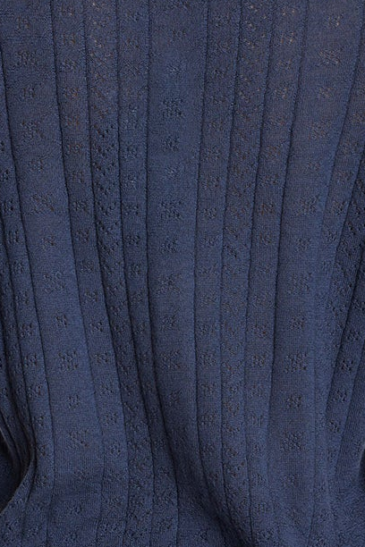 Claire Pointelle Cardigan Space Grey