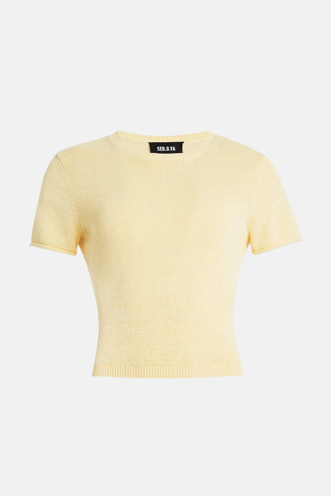Clare Knit Baby Tee Butter