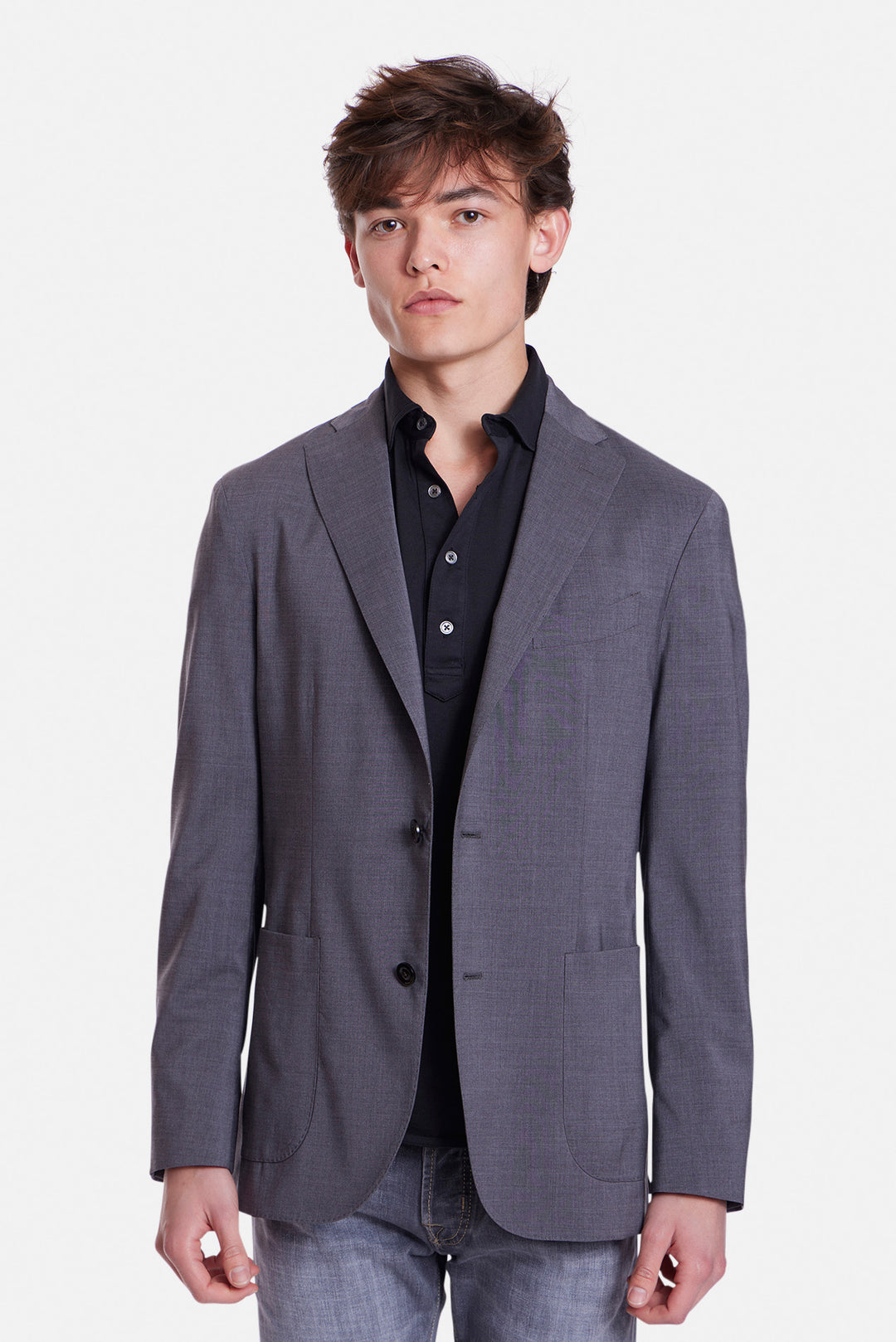 Classic Wool K-Jacket Grey