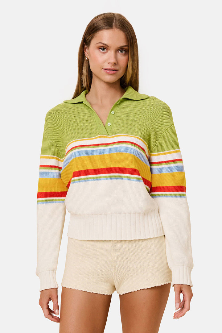 Cleo Pullover St. Barths Stripe