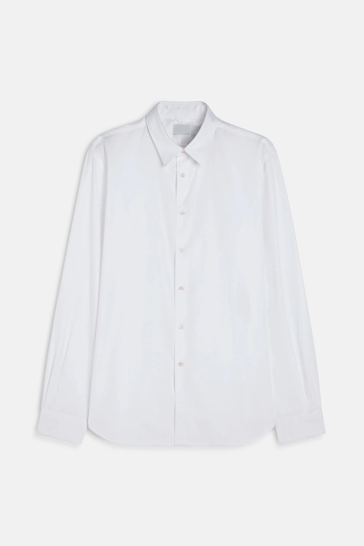 Cotton Poplin Shirt White