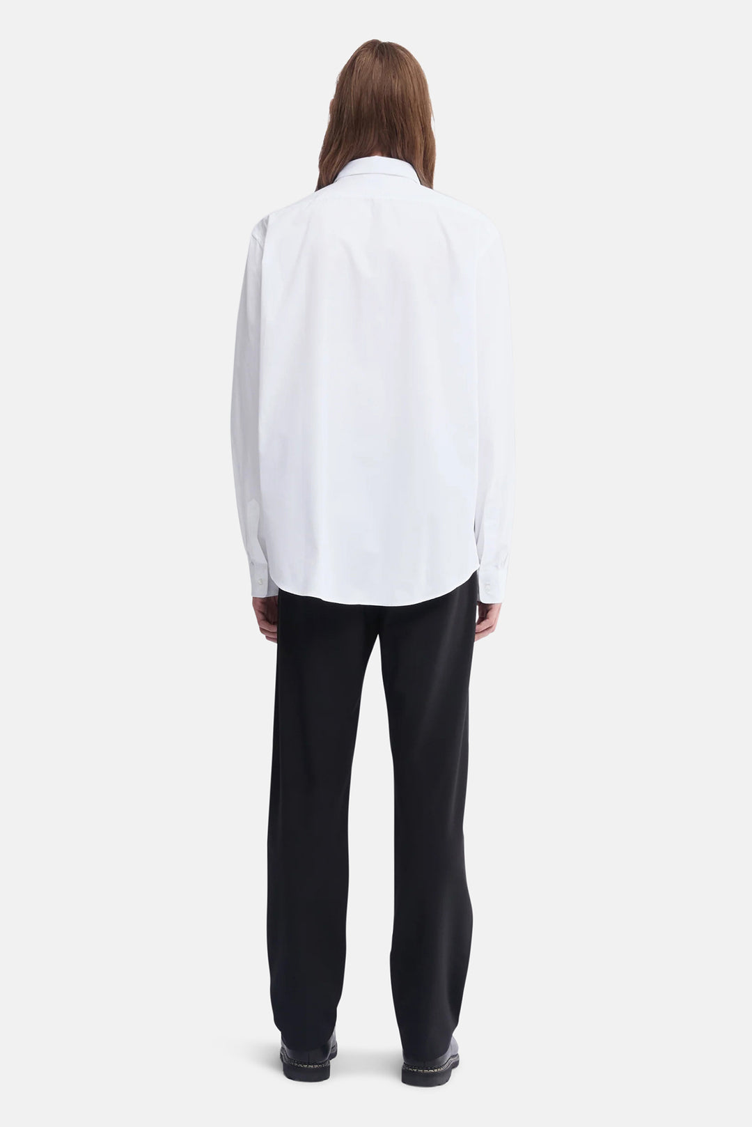 Cotton Poplin Shirt White