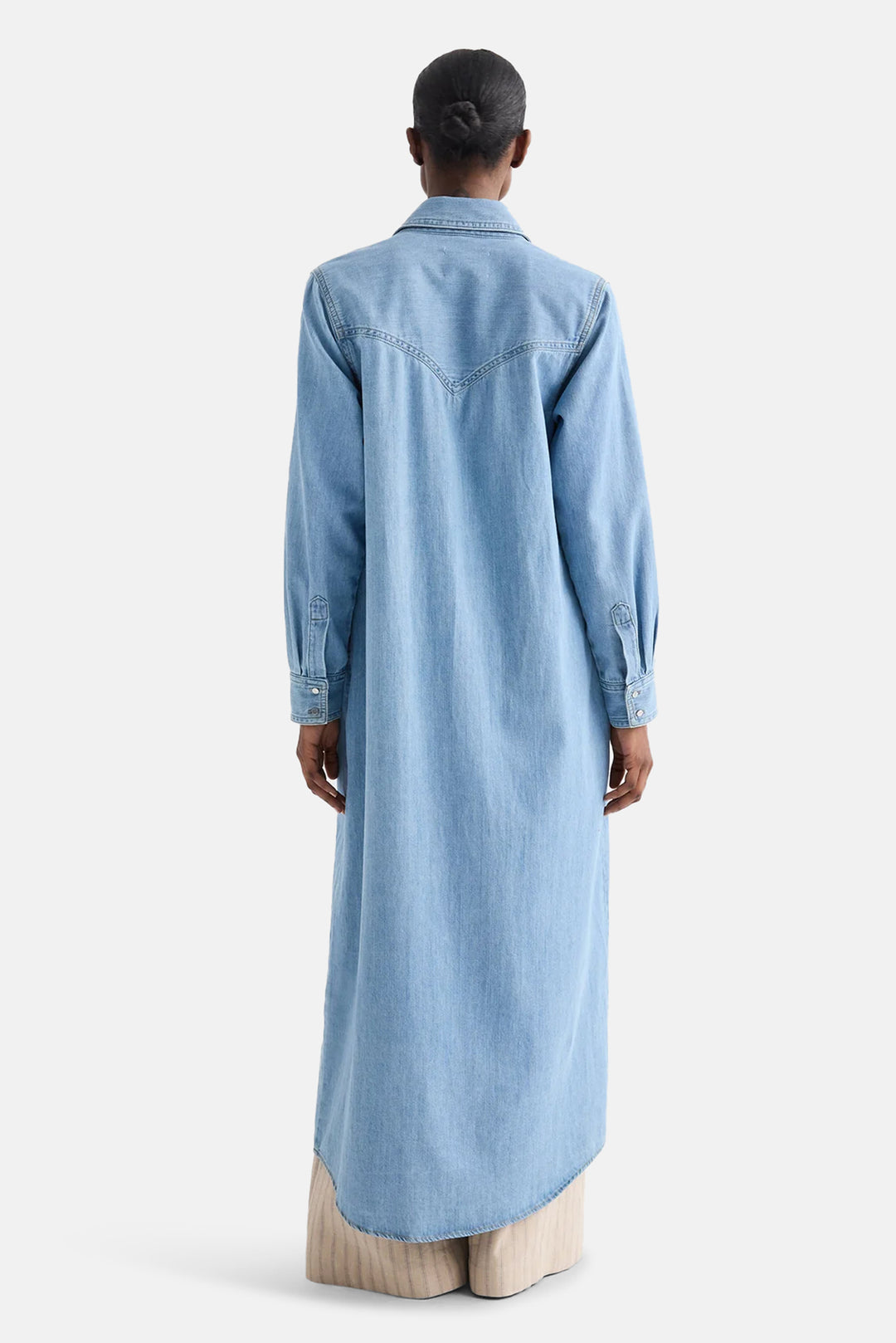 Cowboy Maxi Dress in Newport