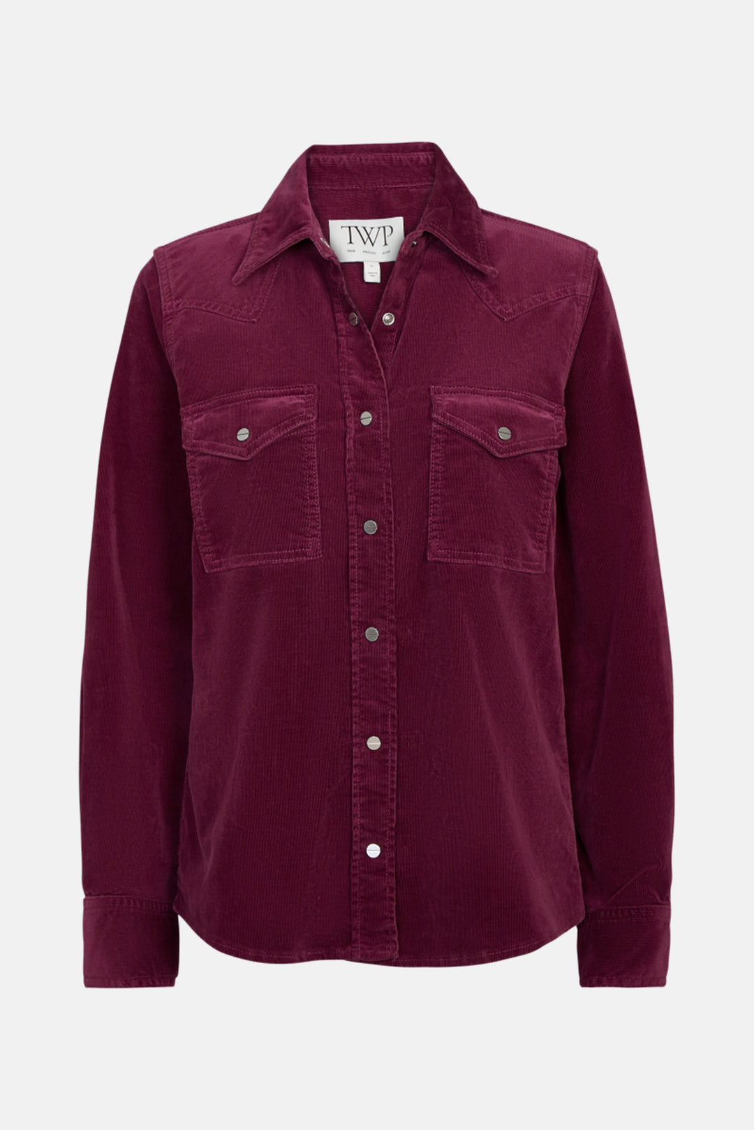 Cowboy Take Me Away Shirt In Mauve Wine