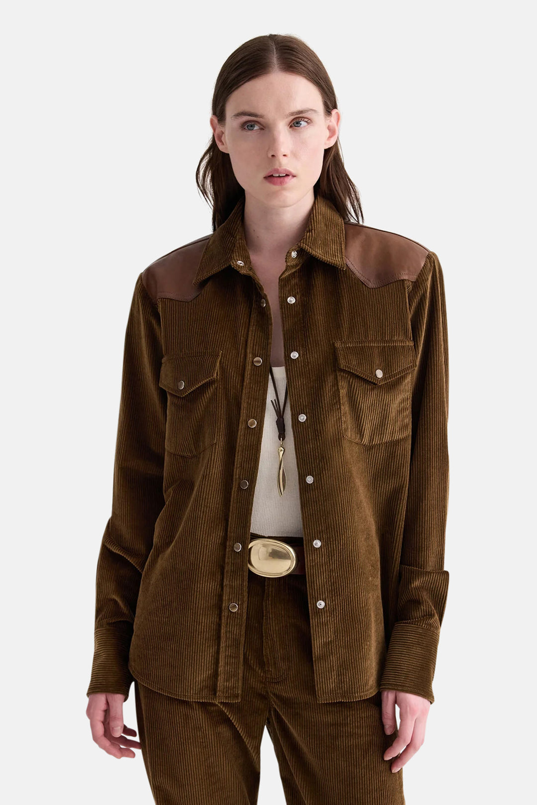 Cowboy Take Me Away w/Combo in Pinecone / Bison