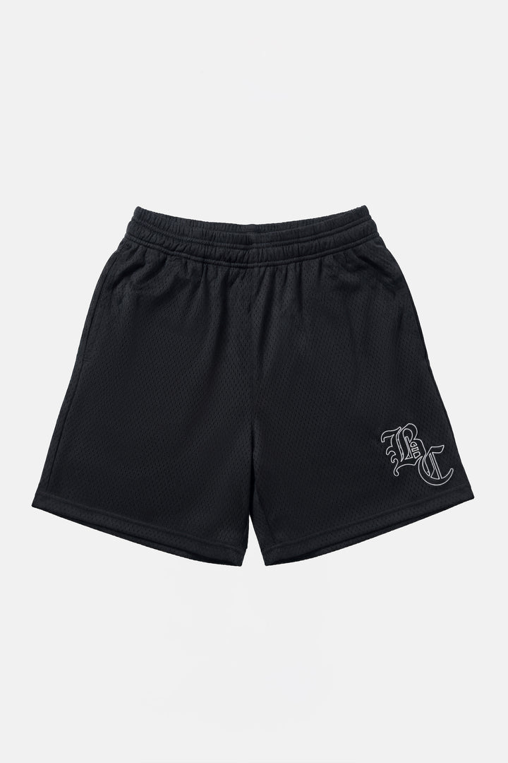 BC Crest Mesh Short Black