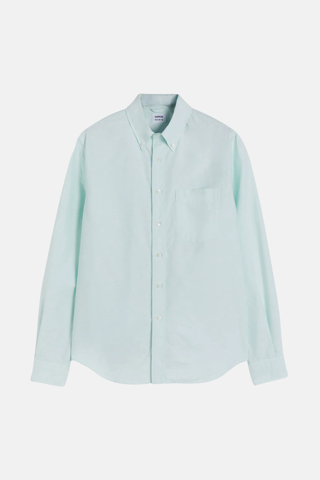 Crinkle Poplin Shirt Turquoise