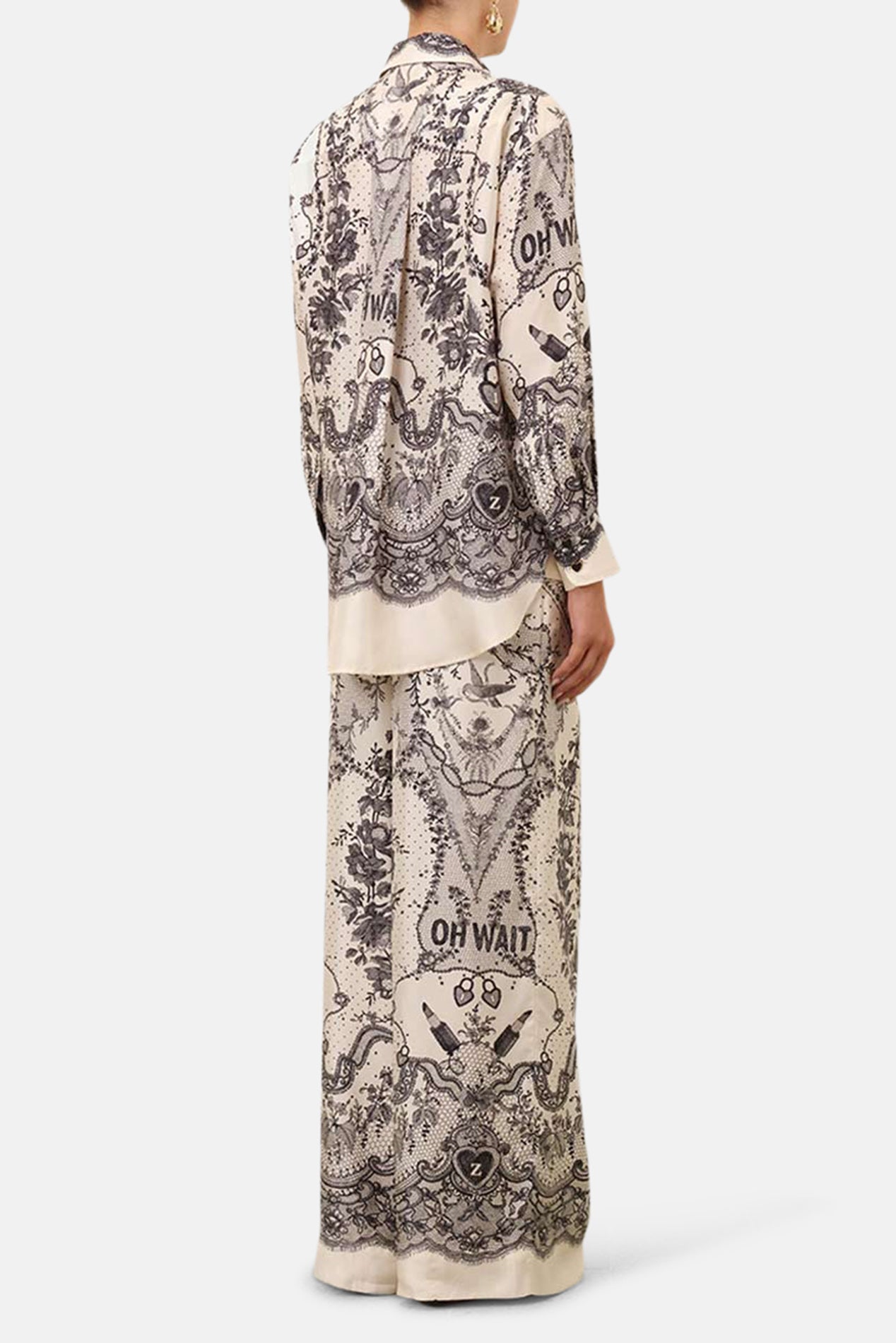 Zimmermann Crush Draw Waist Pant Ivory Locket – blueandcream