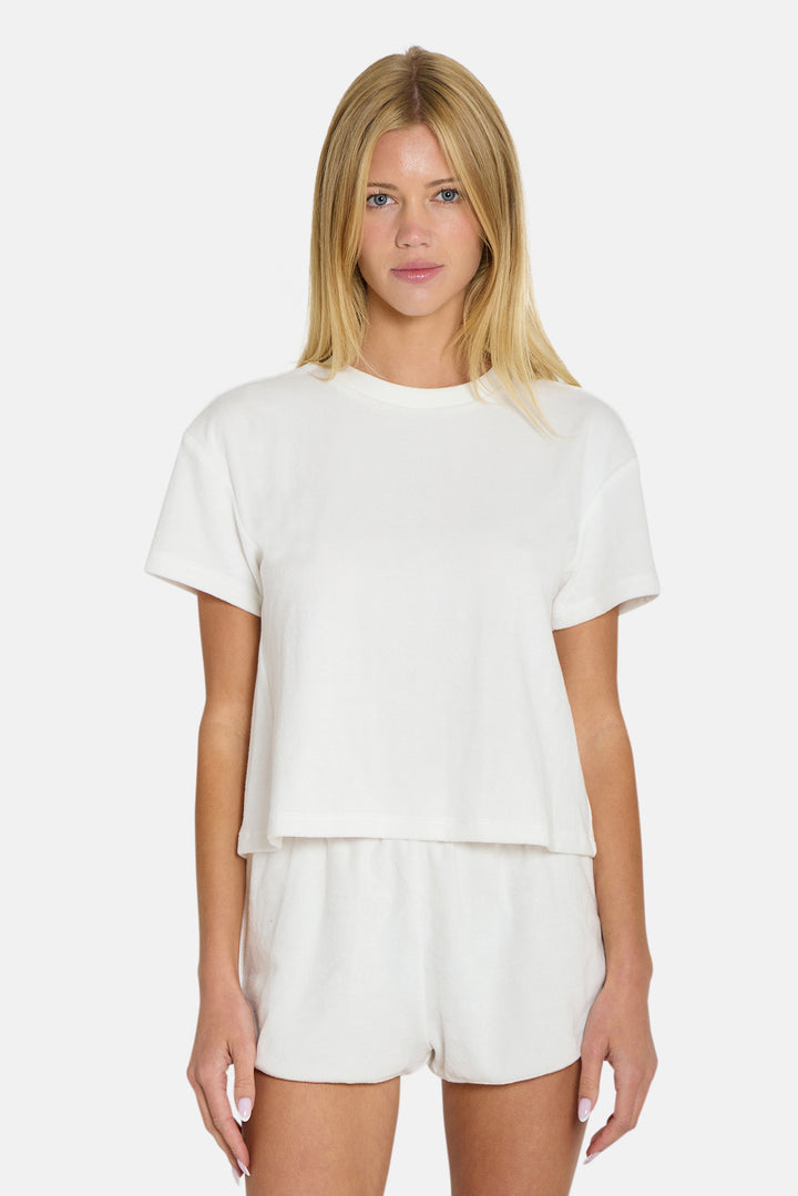 Nova Terry Tee White