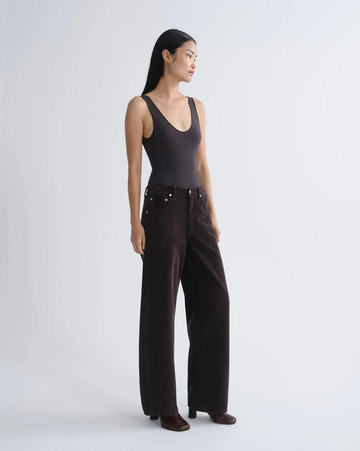 Low Curve Jean (Corduroy) in Forge