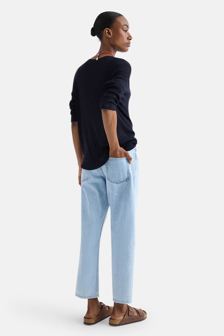 Cropped Mid Rise Jeans in Antwerp