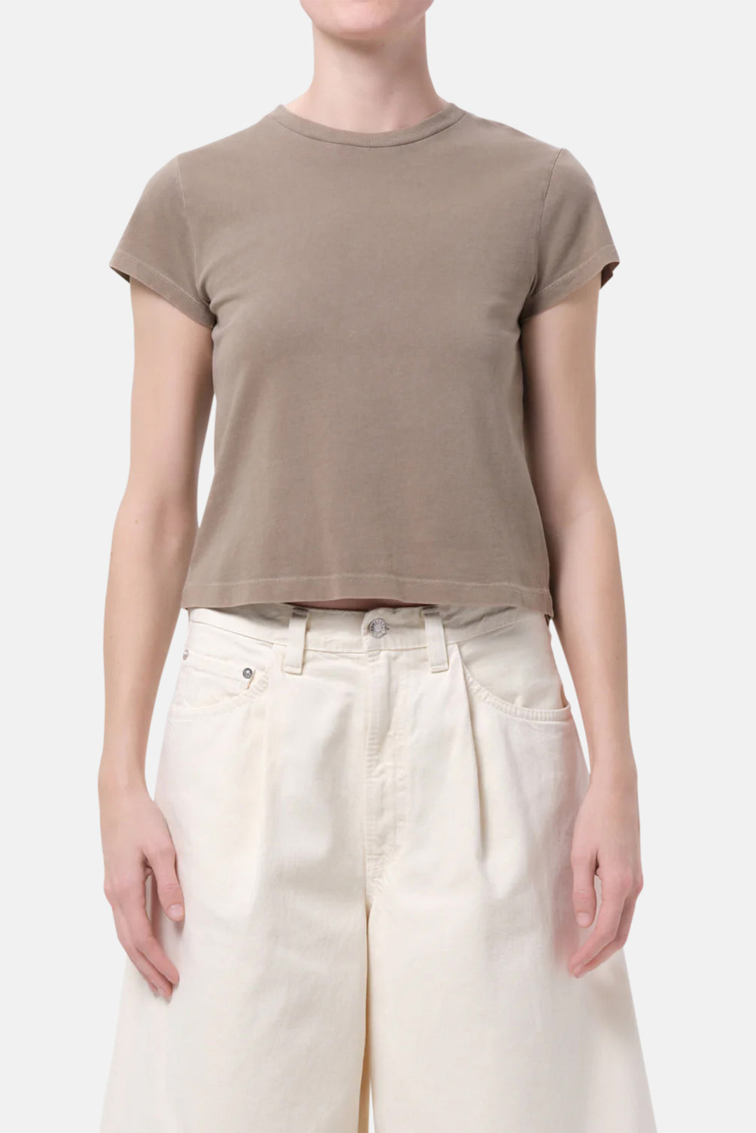 Adine Shrunken Tee in Trail
