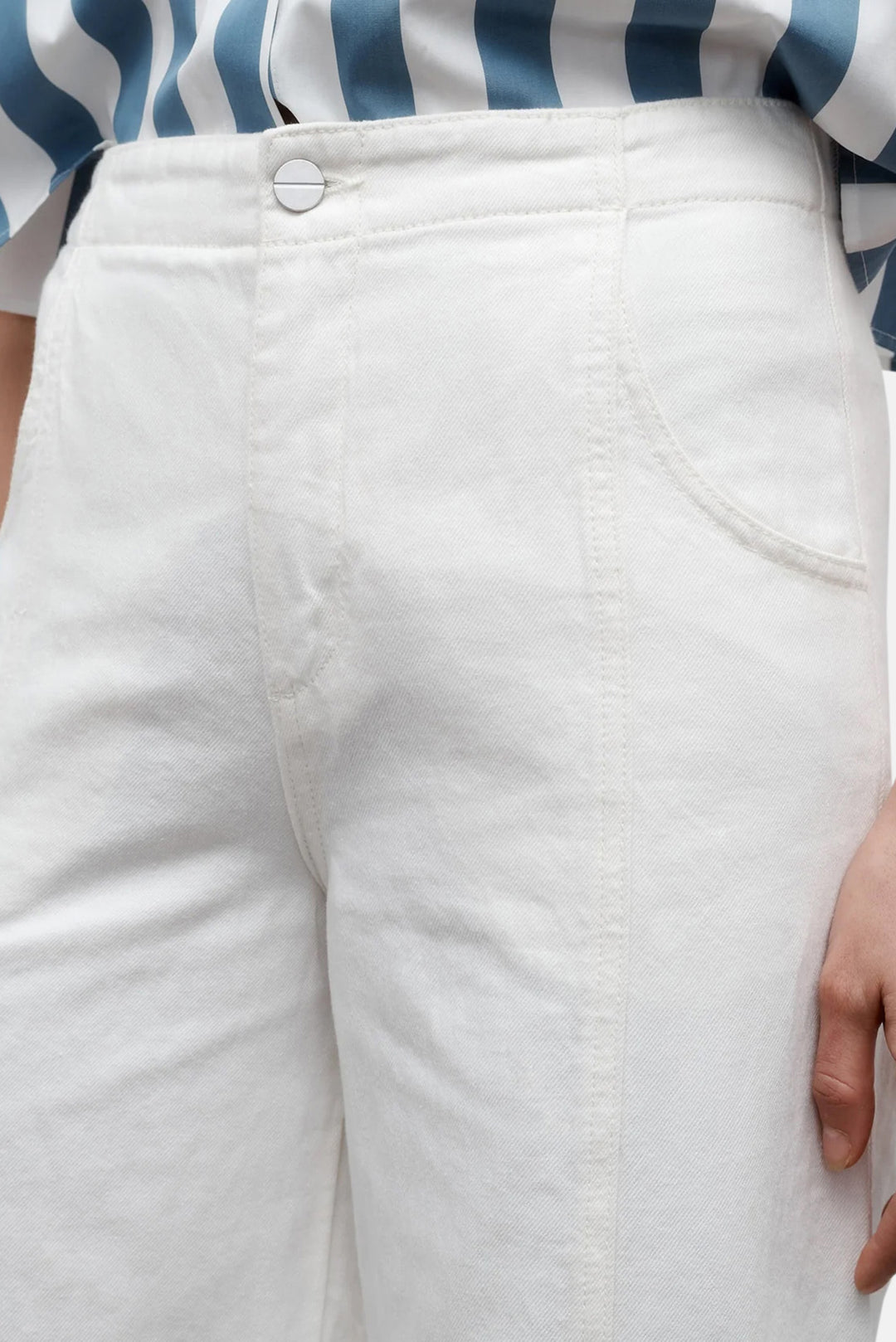 Dancing in the Dark Jean in White